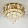 Люстра потолочная LED4U L9438-500 GD с УД