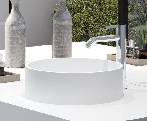 Смеситель AQG Urban Flow 01URF120CR на столешницу хром - фото 3