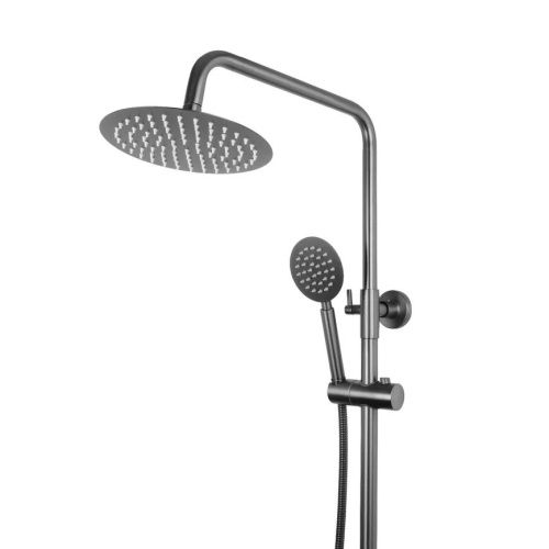 Душевая стойка Fixsen FX-9500F настенная цвет графит - фото 5