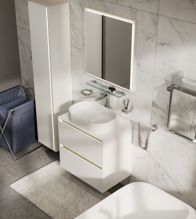 Зеркало в ванную Allen Brau Activity 1.340029.CGM 100х75 цвет зеленый