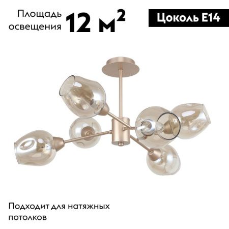 Люстра потолочная F-Promo Tilda (Тилда) 2658-6U