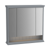 Зеркало-шкаф Vitra Valarte 62232 80х80 подвесной цвет серый