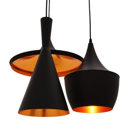 Люстра подвесная Lumina Deco Foggi (Фогги) LDP 7712-3 BK
