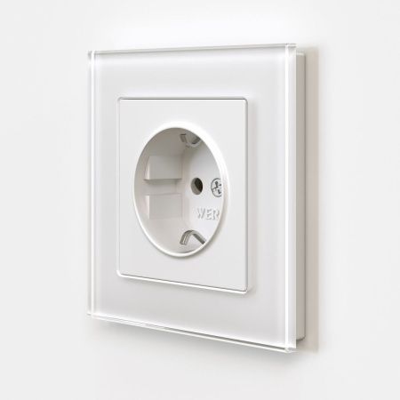 Розетка с заземлением Werkel 4690389184703