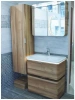 Тумба под раковину Vitra Nest Trendy 56181 80х40 напольная цвет коричневый