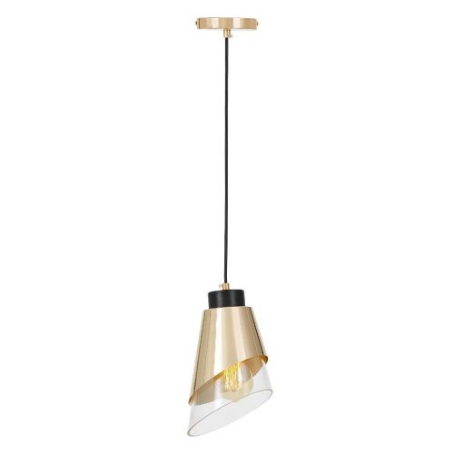 Светильник подвесной Lumina Deco Fabro (Фабро) LDP 7013-1 F.GD+PR - фото 3