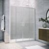 Душевая дверь Vegas-Glass Z2P TUR+NOVO Z2P NOVO h2000 175 01 Moru 175х200 стекло рифленое профиль белый