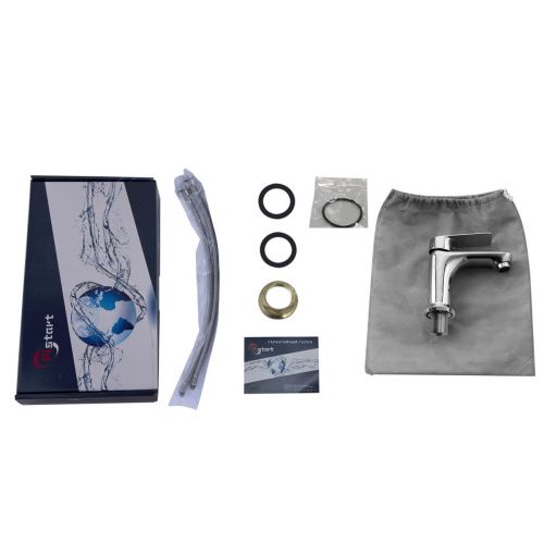 Смеситель Plstart PD10015 на раковину хром - фото 4