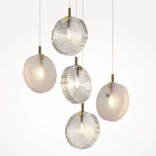 Светильник подвесной Maytoni Frozen Modern MOD254PL-05BS - фото 5