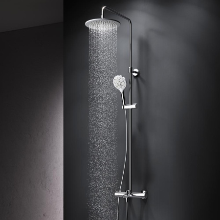 Душевая стойка Am.Pm Like F0780564 настенная цвет хром с термостатом