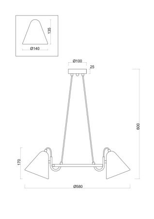 Люстра подвесная Freya Falke Market Modern Market FR8001PL-03WG