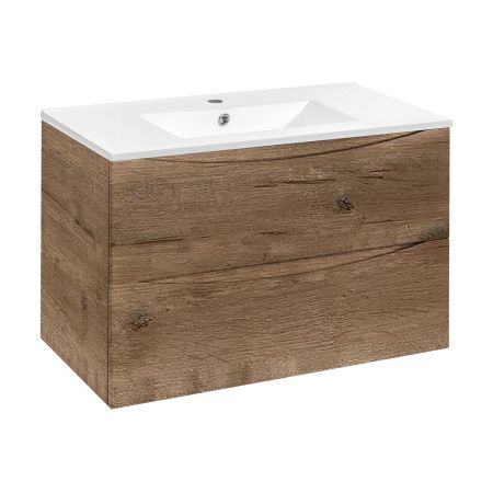 Тумба под раковину Vincea Mia VMC-2MC900VO 90х50 подвесная цвет коричневый