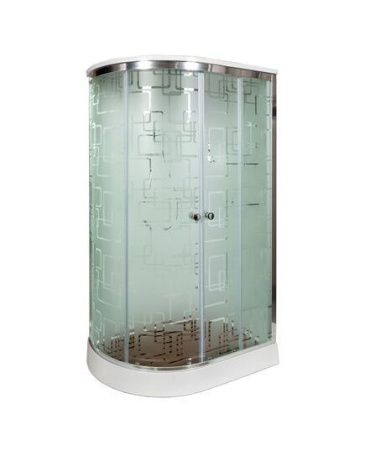Душевая кабина AvaCan EM2012REL 120х90 асимметричная с крышей ориентация правая