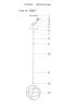 Светильник подвесной Lightstar Gabbia (Габбиа) 732417