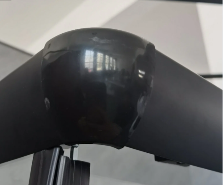 Душевой уголок Cerutti SPA MUZA90 90х90 стекло прозрачное с рисунком профиль черный без поддона