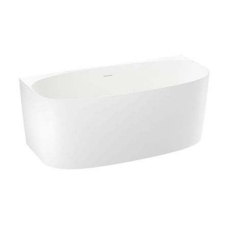 Ванна акриловая Wellsee Belle Spa 2.0 235801000 160х75 пристенная асимметричная с ножками