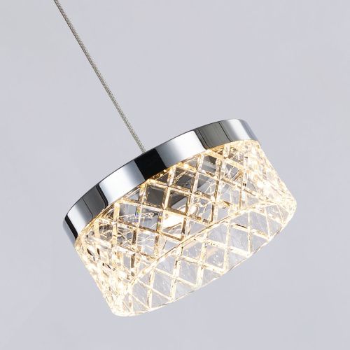 Светильник подвесной Delight Collection Diamond cut (Диамонд цут) MD21020075-5B chrome - фото 3
