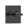 Смеситель для душа Bossini Apice Z00504.073 встраиваемый в стену черный (внешняя часть)
