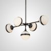 Люстра на штанге Delight Collection Peggy (Пеггы) 9252P/5L black