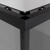 Душевой уголок Niagara Nova NG-2828-34BLACK 80х80 стекло тонированное профиль черный без поддона