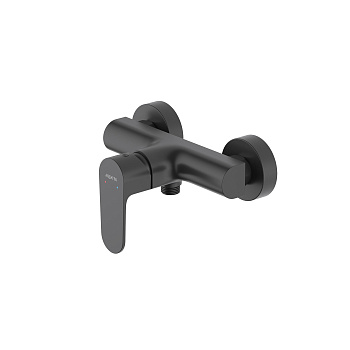 Смеситель для душа Aquatek ОБЕРОН AQ1260MB настенный черный матовый