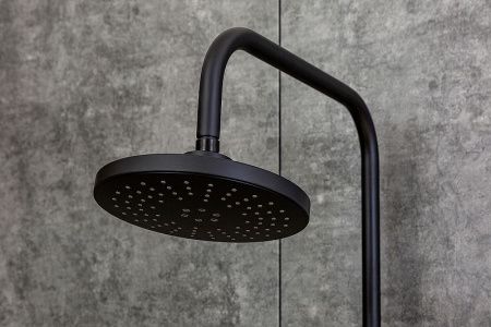 Душевая стойка Orange O-Shower OW02b настенная цвет черный