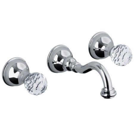 Смеситель для раковины Webert Karenina KA750404015 настенный хром