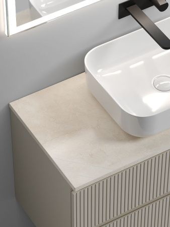 Тумба под раковину Sancos SNOB T SNT100CE 100х40 подвесная цвет бежевый