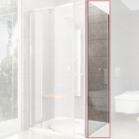 Душевая перегородка Ravak Pivot 90G40C00Z1 80x190 стекло прозрачное профиль хром