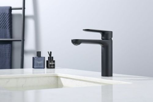 Смеситель Splenka S222 S222.10.06 на раковину черный - фото 4