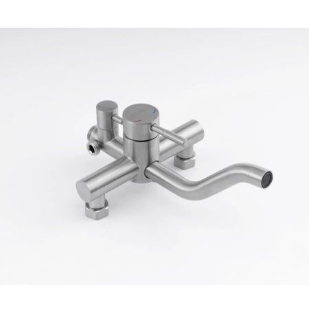 Душевая стойка Knotlor SS-06 настенная цвет серый
