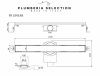 Душевой лоток Plumberia Selection PSL LINEAR PSL120MT