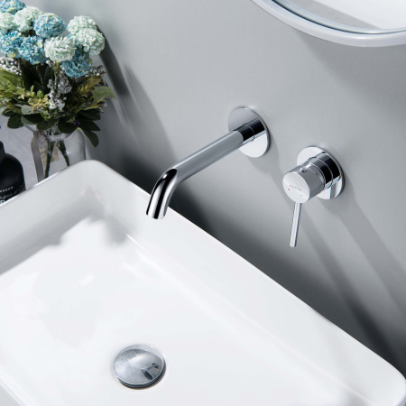 Смеситель Aquatek ЕВРОПА AQ1313CR встраиваемый в стену хром без термостата