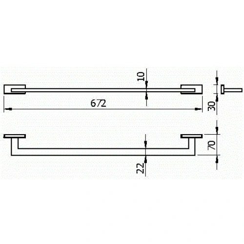 Полотенцедержатель Langberger ALSTER 11901A - фото 2