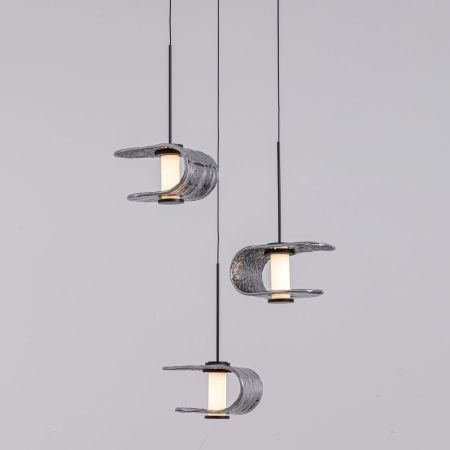 Светильник подвесной Delight Collection MD24020901-3A black/smoky