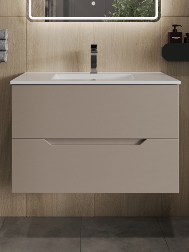 Тумба с раковиной Orange Line Li-70TuL+Ra 71,5х46,5х54 - фото 4
