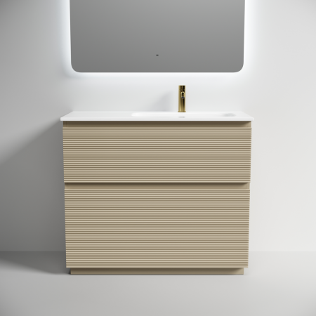 Тумба под раковину Sancos FOLK Floor FL100FRCP 100х40 напольная цвет бежевый