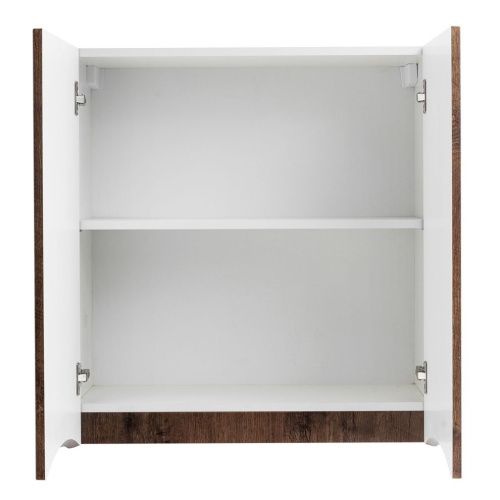 Шкаф BelBagno Fly-Marino FLY-MARINO-700-2A-SC-RW-P 70х80 подвесной цвет коричневый - фото 4