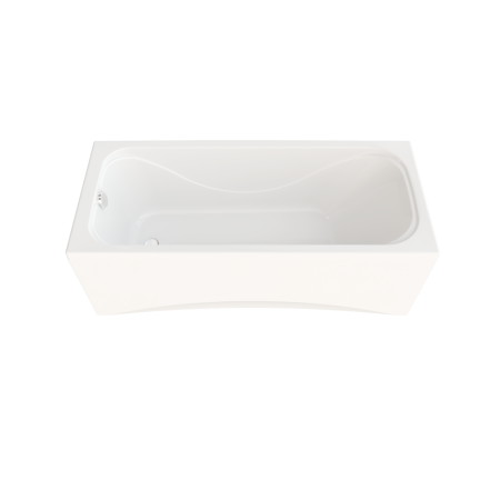 Ванна акриловая Тритон Стандарт Н0000099329 160х70 пристенная прямоугольная без ножек и каркаса