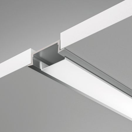 Алюминиевый профиль встраиваемый с фланцем Maytoni Led Strip ALM004S-2M