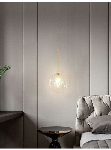 Светильник подвесной Delight Collection Ball Sola (Балл Сола) 9217P/D200 gold - фото 2