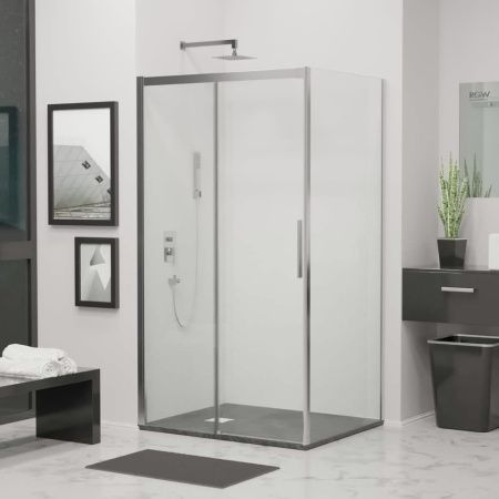 Душевой уголок RGW Leipzig 34124101-011 110х100 стекло прозрачное профиль хром без поддона
