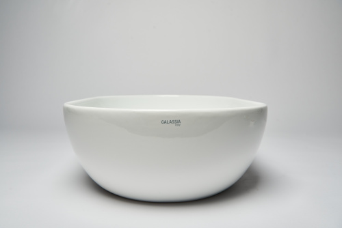 Раковина из сантехнического фарфора Galassia Dream 7308 60х38 накладная цвет белый - фото 3