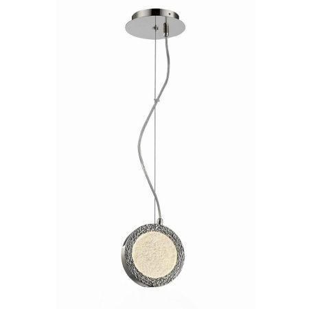 Светильник подвесной Delight Collection Bottega (Боттега) P98014S polished nickel