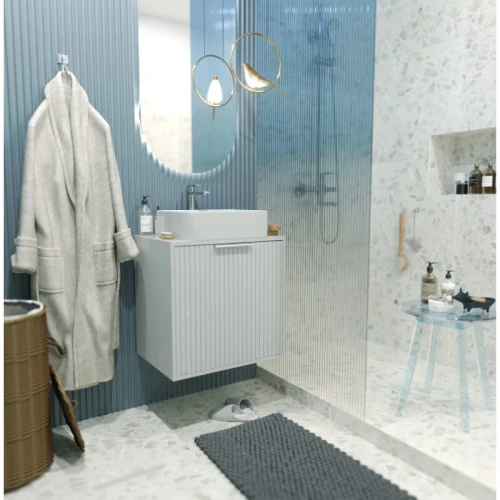 Тумба под раковину 1MarKa Estel Ц0000005451 60х45х60 цвет белый - фото 4