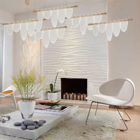Светильник подвесной Crystal Lux Valentin (Валентин) VALENTIN SP22W LED GOLD