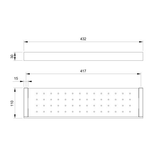 Полка в ванную комнату Timo Petruma 15273/03 - фото 2