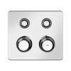 Смеситель для душа Gessi Hi-Fi Eclectic 65232#031 встраиваемый в стену хром с термостатом