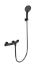 Смеситель для душа Wonzon & Woghand WW-B2057-A-MB настенный черный