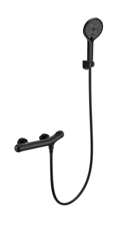 Смеситель для душа Wonzon & Woghand WW-B2057-A-MB настенный черный